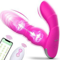 Silikonevibrator med St�dfunktion