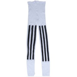 Hvide Sort Stribet Strmpebukser