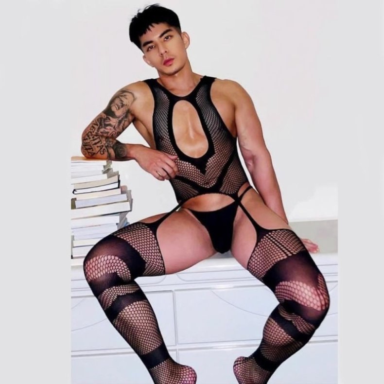 Elastic Stockings Fishnet Stockings Unisex