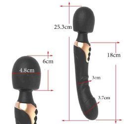 Dual Ended AV Wand G-Spot Vibrator