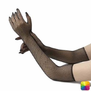 Moderigtige dansende Fiskenet Handsker