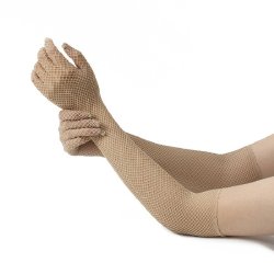 Moderigtige dansende Fiskenet Handsker