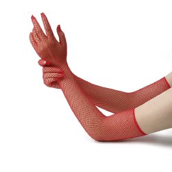 Moderigtige dansende Fiskenet Handsker