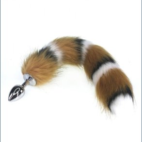 Fox Tail Metal Butt Plug