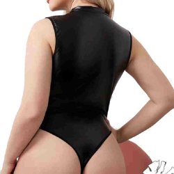 Sort PU Hjhalset Lynls Teddy