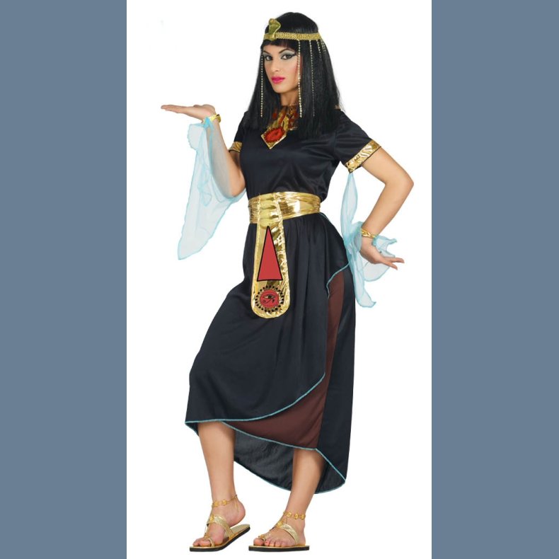 Cleopatra Kostume Sort