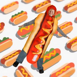Hotdog Kostume