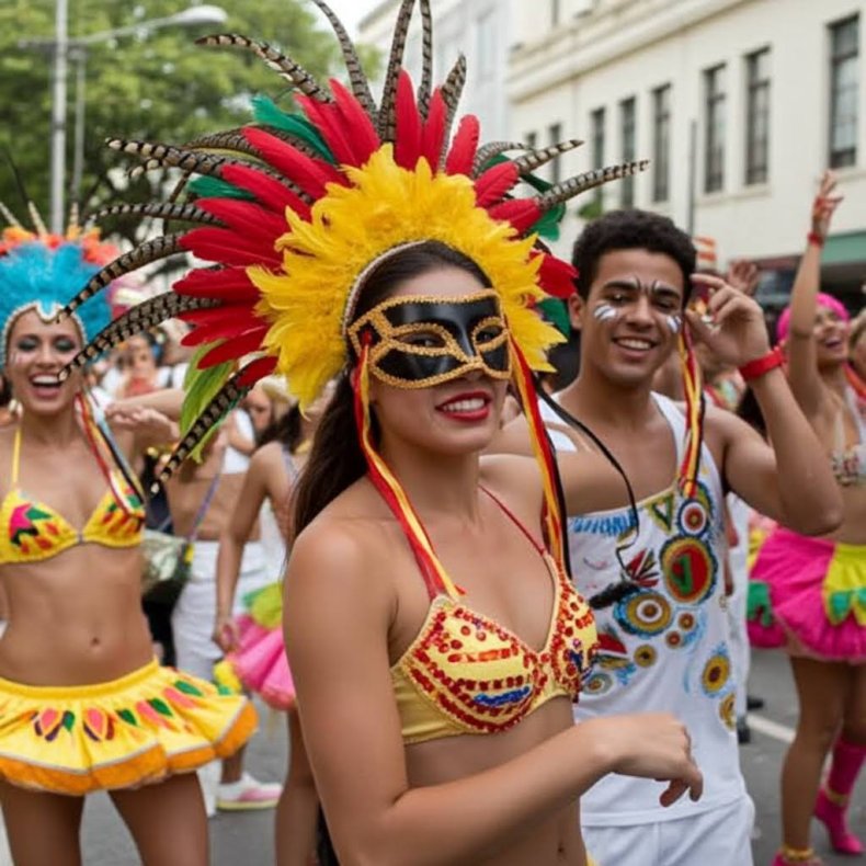 Flot�victoriansk halvmaske