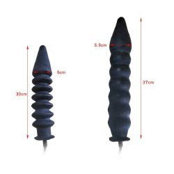 Large Latex Inflatable Rocket Anal Plug