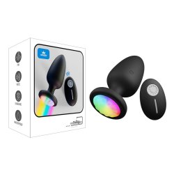 Vibrerende Anal Prop med LED-lys