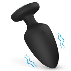 Vibrerende Anal Prop med LED-lys