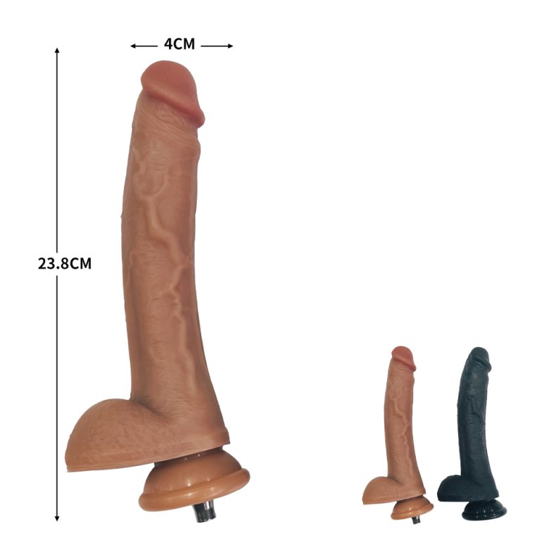 Realistic Veins Penis Silicone Dildo