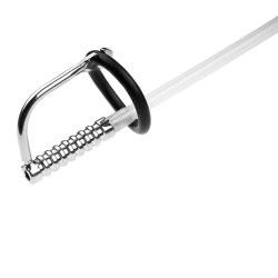 Tube Penis Plug Med Silikone Glansring