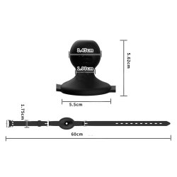 Silicone Harness Hollow Ball Gag