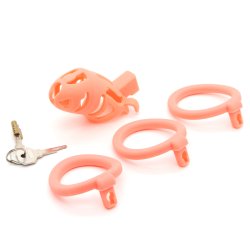 Shadow Eclipse Plastic Chastity Cage