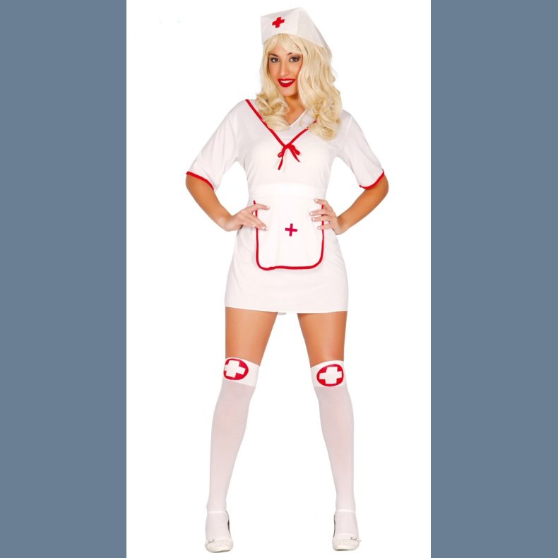 Sygeplejerske Kostume