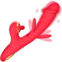 Rabbit Vibrator med Flapper