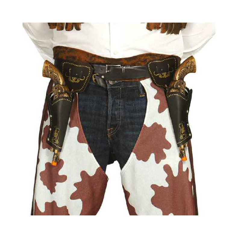 Dobbelt Hylster med 29 cm Pistoler