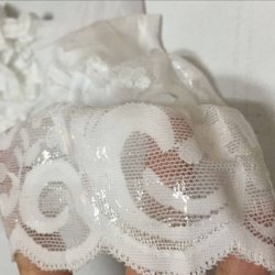 Selvsiddende Strmper Bred Blonde