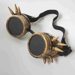 Steampunk Antiqued Bronze Metallic Briller