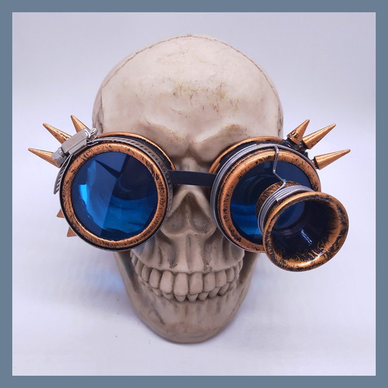 Steampunk Magnifier Briller