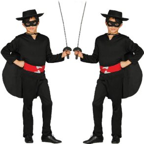 Zorro Kostume Barn