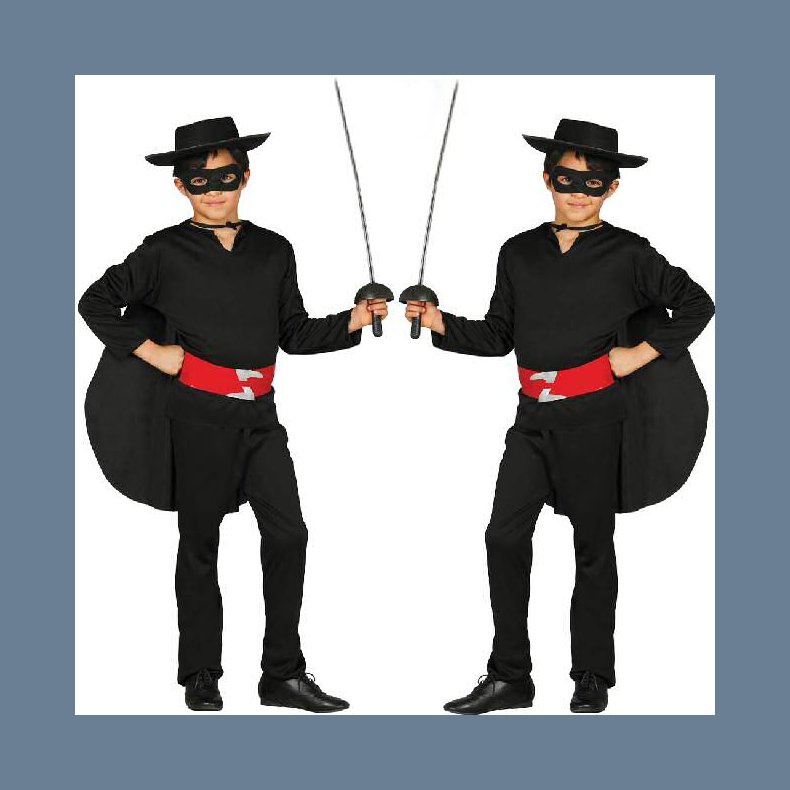 Zorro Kostume Barn