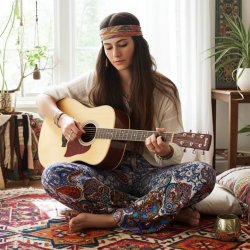 Paisley Print Flare Palazzo Pants