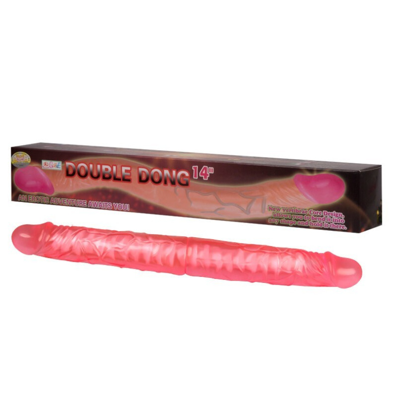 Fleksibel Dobbelt Dildo