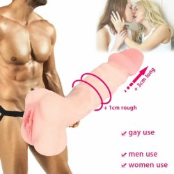 Livagtig Penisforlnger med Realistisk Vaginaindgang