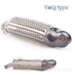 Sort Penisforlnger med String