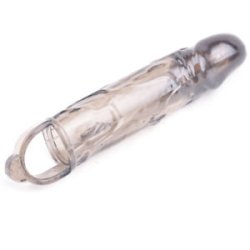 Sort Penisforlnger med String