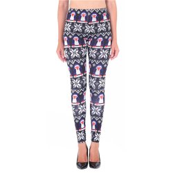 Leggings med jule pingviner