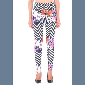 Leggings Blomster