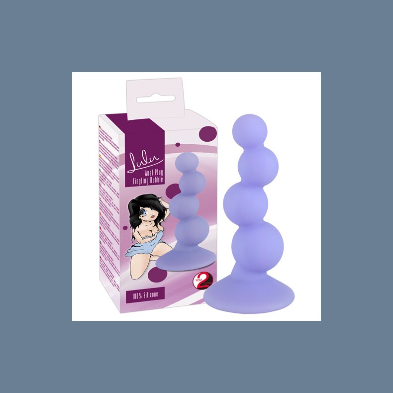 Lulu Anal Butt Plug Lavender