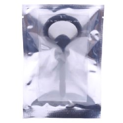 Sort Silikone Penis Plug Med Ring