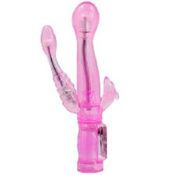 Dobbelt-Vibe Dolphine Rabbit Vibrator