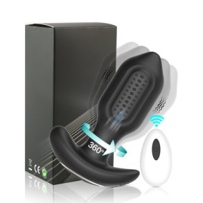 Twisting & Vibrating Anal Plug