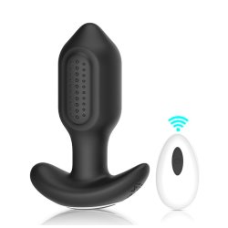 Twisting &amp; Vibrating Anal Plug