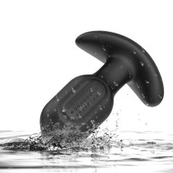 Twisting &amp; Vibrating Anal Plug