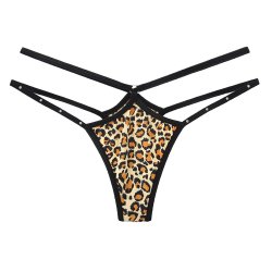 Leopardm�nstrede Dame Trusser