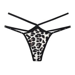 Leopardm�nstrede Dame Trusser