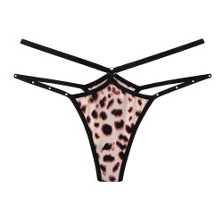 Leopardm�nstrede Dame Trusser