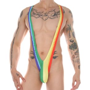 Jumpsuit til M�nd i Regnbuefarver