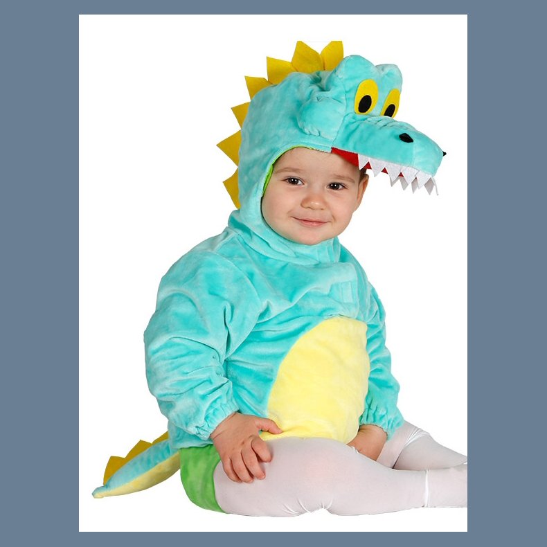Krokodille Baby Kostume