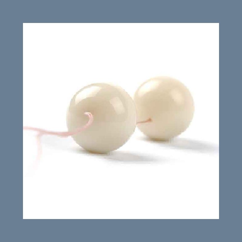 Hvid Farve Love Balls