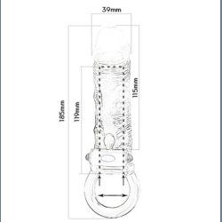 Sort Vibration Penis Overtr�k