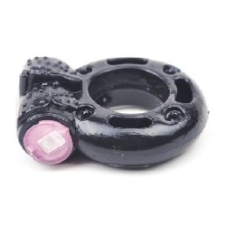 Sort Vibrerende Penis Ring