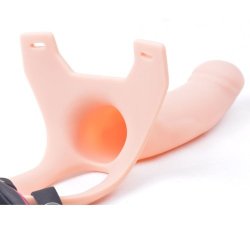 Silicone Hollow Strap On Dildo