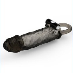 Sort Vibration Penis Overtr�k